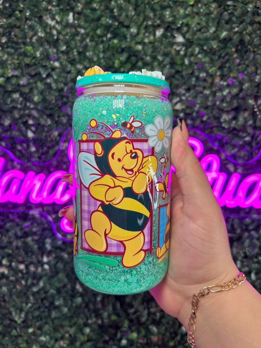 Winnie the Pooh snow globe cup