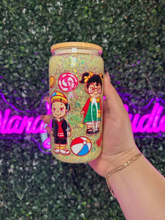 El chavo del ocho snow globe cup